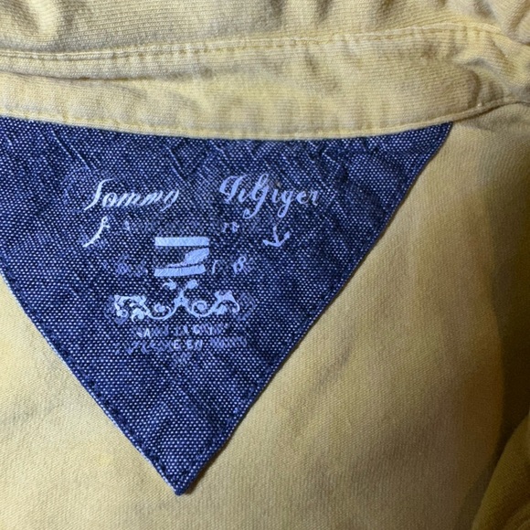 Tommy Hilfiger Yellow Polka Dot Blouse - Picture 2 of 5